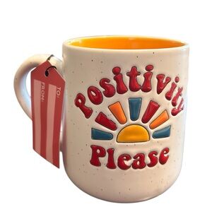 Positivity Please Ceramic Mug